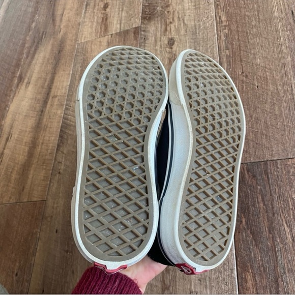 Vans black suede old Skool sneakers youth size 5 - Picture 4 of 5